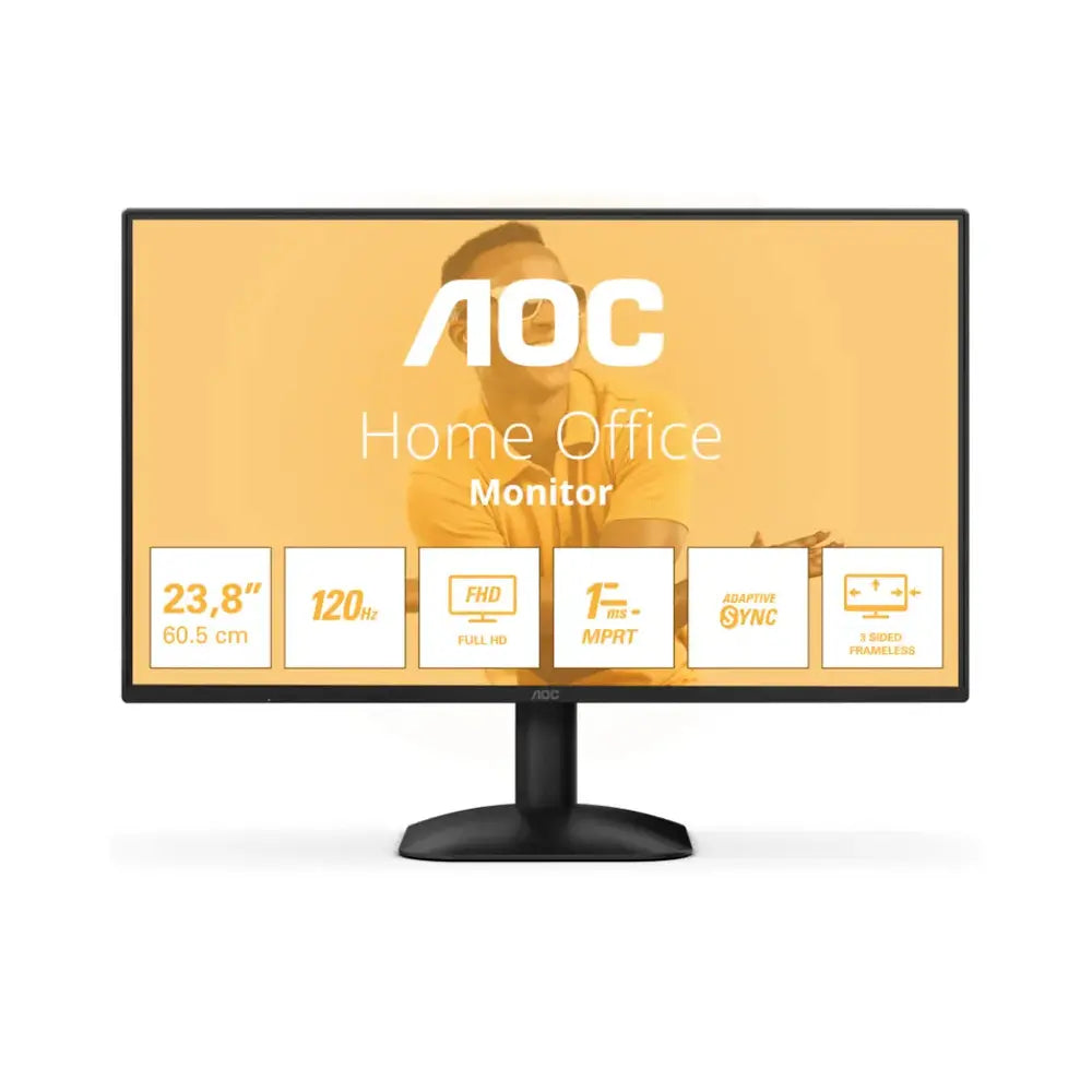 AOC 24B31H – Moniteur 24″ IPS 120HZ FHD — vue 2 — Connecto.ma