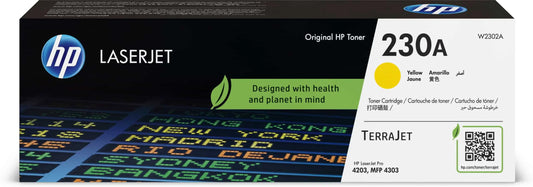 Toner HP 230 LaserJet – Jaune (W2302A) Hewlett Packard