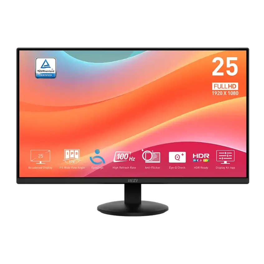 MSI PRO MP252L – Écran Full HD 100Hz — Connecto.ma