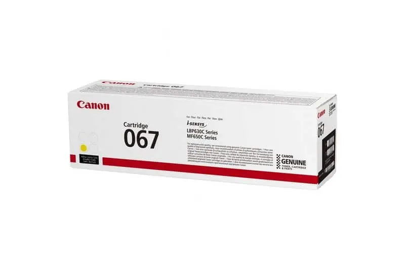 Canon 067 Jaune – Cartouche de toner Original (5099C002) Connecto.ma