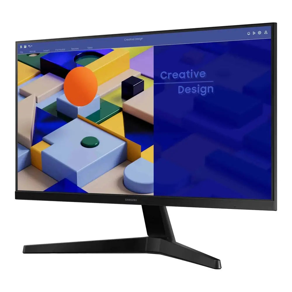 Moniteur Écran SAMSUNG Essential S3 S31C Flat 24? Full HD — vue 5 — Connecto.ma