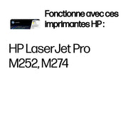 HP 201A Jaune – Toner HP LaserJet d’origine — vue 2 — Connecto.ma