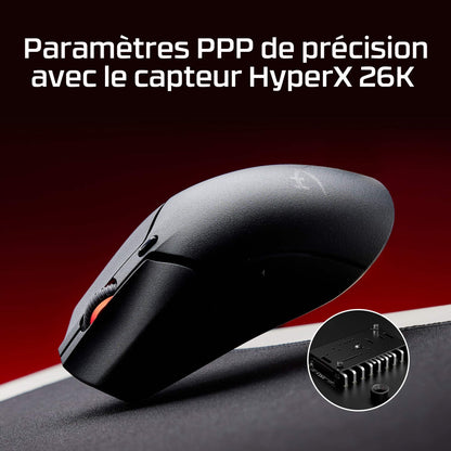Souris Gamer Sans fil HyperX Pulsefire Haste 2 Mini- Noir (7D388AA) - Connecto.ma