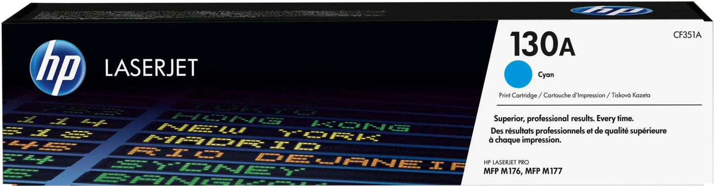 Toner HP LaserJet 130A – Cyan(CF351A) Hewlett Packard