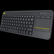 Logitech K400 Plus Wireless Touch Keyboard – Gris Foncé — Connecto.ma