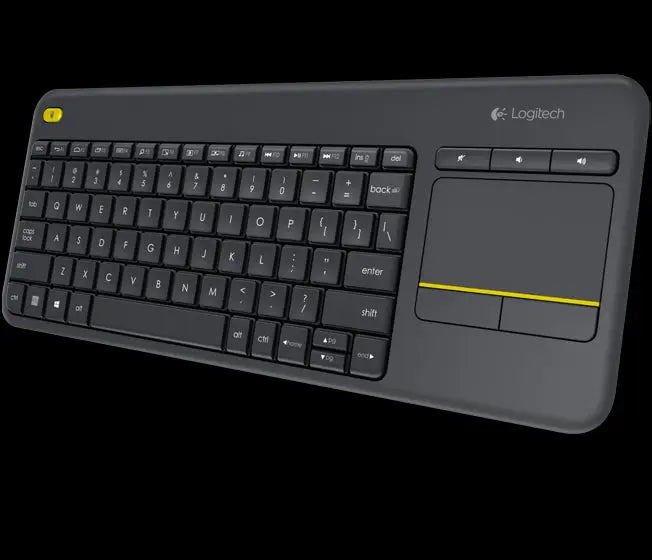 Logitech Wireless Touch Keyboard K400 Plus – Gris Foncé (5099206059276) (920-007129) Logitech