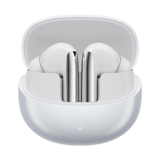 QCY MeloBuds Pro - vue de dessus écouteurs dans le boîtier - Connecto.ma