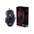 Souris Gamer iMICE X7 2400 DPI – 7 Boutons LED Rouge