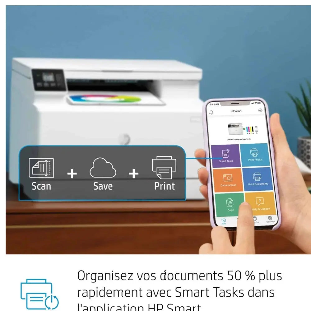 LASERJET HP PRO M182N IMPRIMANTE MUTLIFONCTION — vue 15 — Connecto.ma