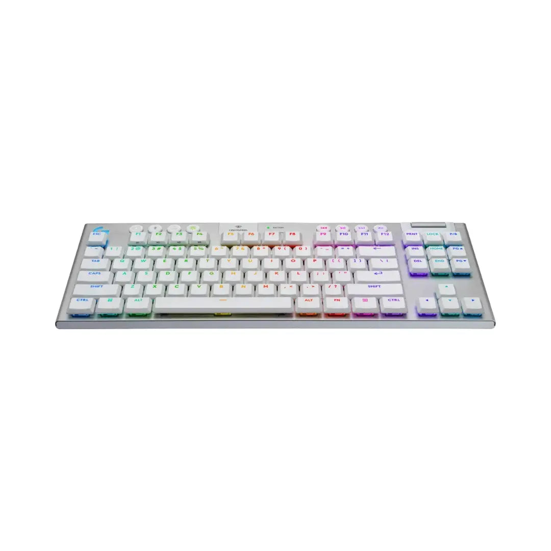 Logitech Clavier Sans Fil Gaming G915X TKL Lightspeed (Tactile Version) – Blanc (920-012737) Connecto.ma