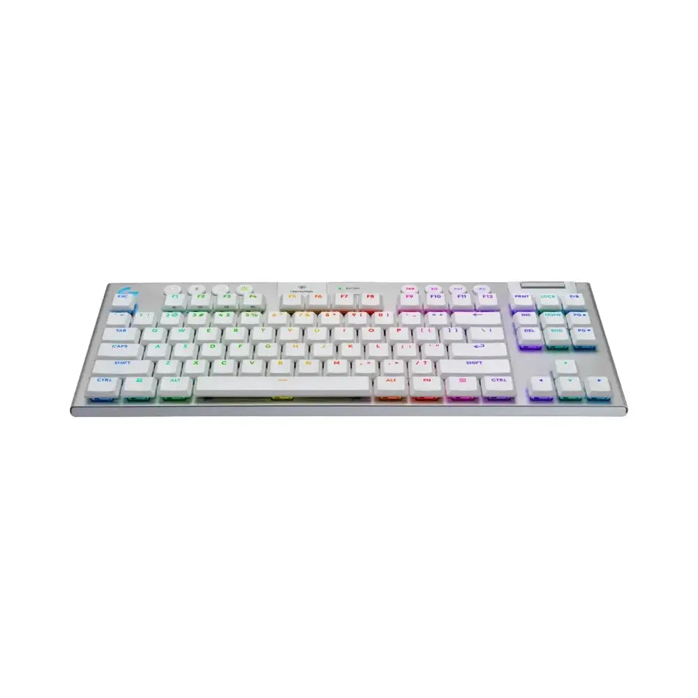 Logitech G915X TKL Lightspeed Clavier Sans Fil Gaming(Tactile Version) – Blanc — vue 2 — Connecto.ma