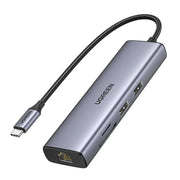 Ugreen USB-C Hub 7 en 1 avec HDMI 4K 60 Hz — vue 2 — Connecto.ma