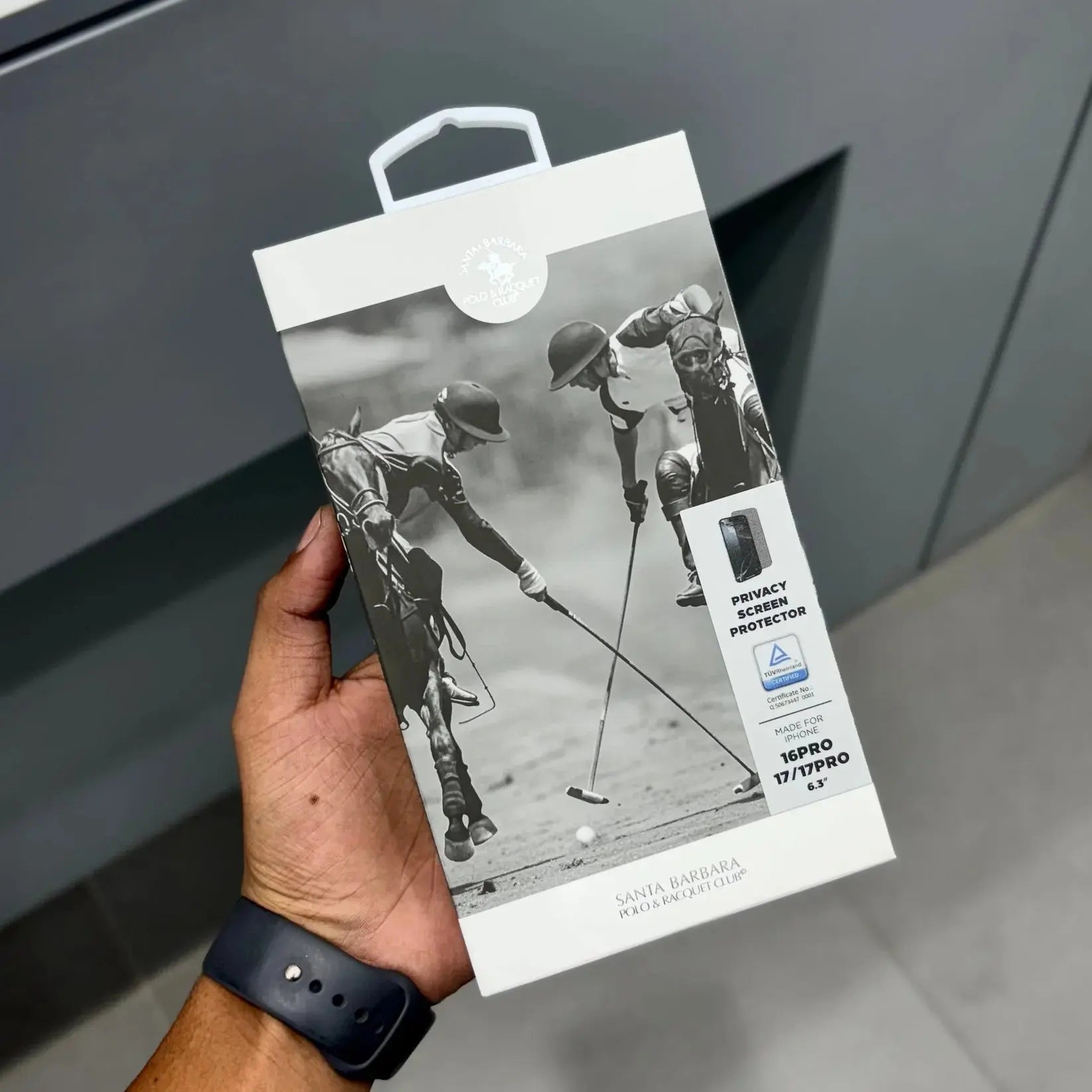 Santa barbara Privacy Glass pour iphone - Connecto.ma