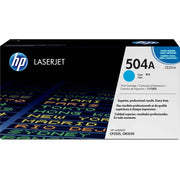 HP 504A Cyan – Toner HP LaserJet d’origine — Connecto.ma