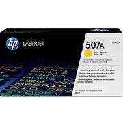 HP 507A Jaune – Toner HP LaserJet d’origine — Connecto.ma