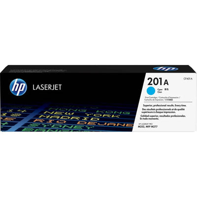 Toner HP 201A LaserJet authentique – Cyan — Connecto.ma