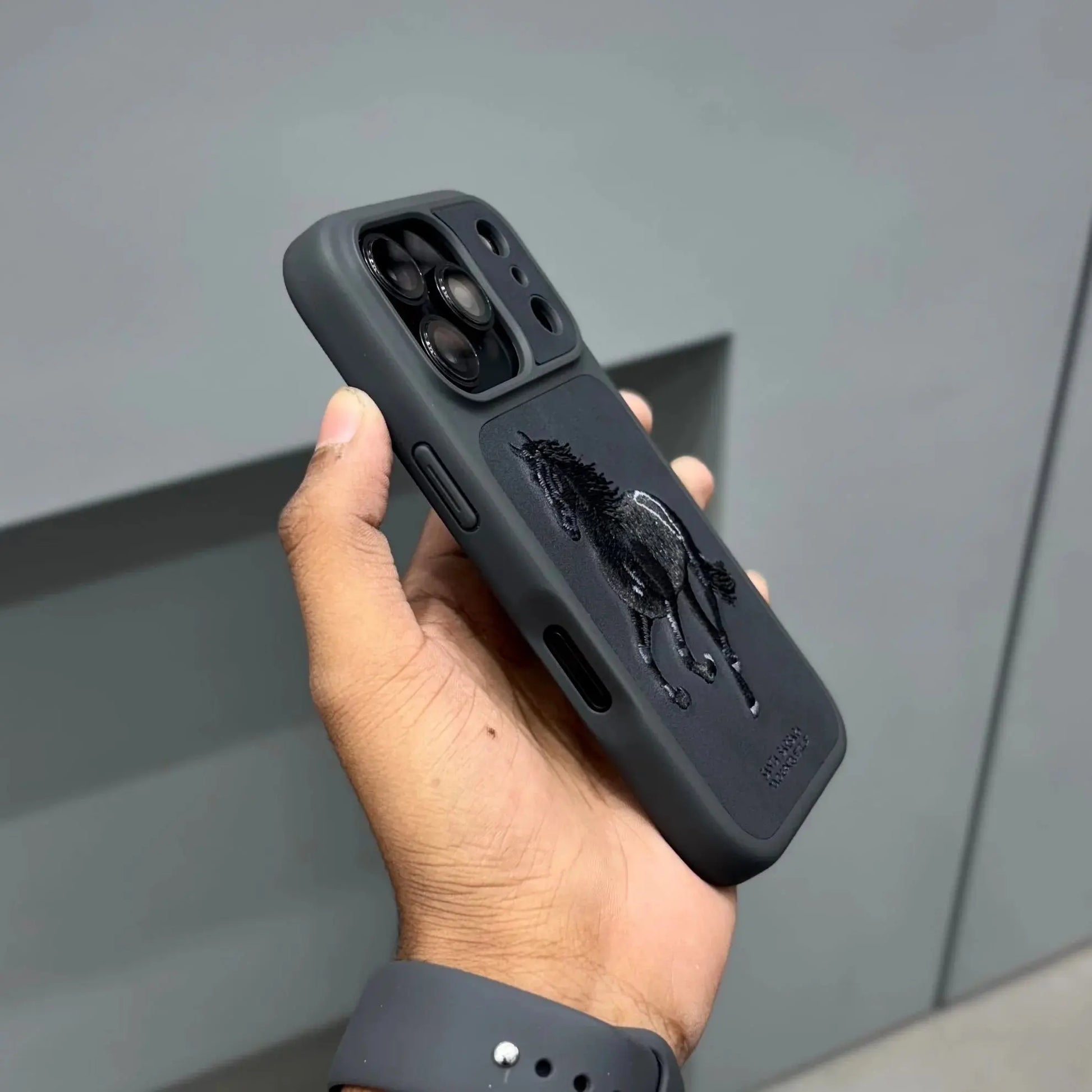 Pochette iPhone 17 Pro Max Original Santa Barbara Polo Racquet Club BORIS - (BLACK) - Connecto.ma