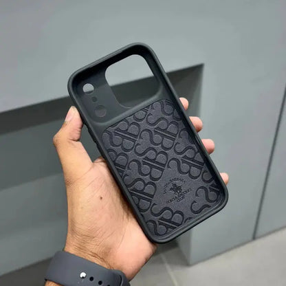 Pochette iPhone 17 Pro Max Original Santa Barbara Polo Racquet Club BORIS - (BLACK) - Connecto.ma