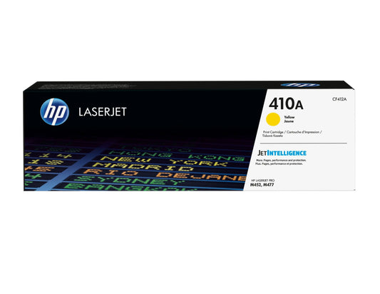 HP 410A Jaune – Toner HP LaserJet d’origine (CF412A) Connecto.ma