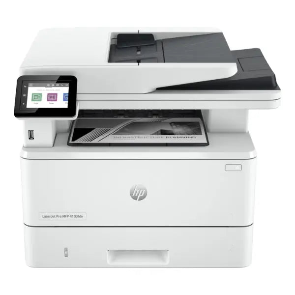 IMPRIMANTE MONOCHROME MUTLIFONCTION HP LASERJET PRO 4103fdn — vue 2 — Connecto.ma