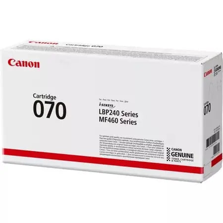 Canon 070 Noir – Cartouche de toner Original — vue 2 — Connecto.ma