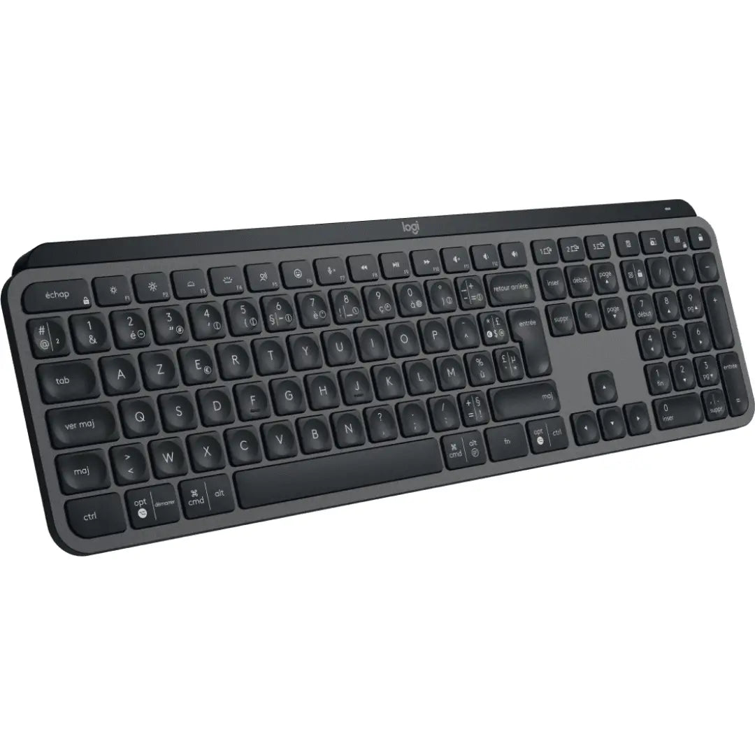 Logitech MX Keys Plus – Clavier Sans Fil AZERTY avec Repose-Poignets | Connecto Connecto.ma