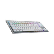 Logitech G915X TKL Lightspeed Clavier Sans Fil Gaming(Tactile Version) – Blanc — vue 3 — Connecto.ma