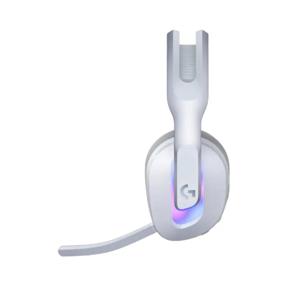 Logitech G522 Lightspeed Casque Sans Fil Gaming Bluetooth RGB – Blanc — vue 4 — Connecto.ma
