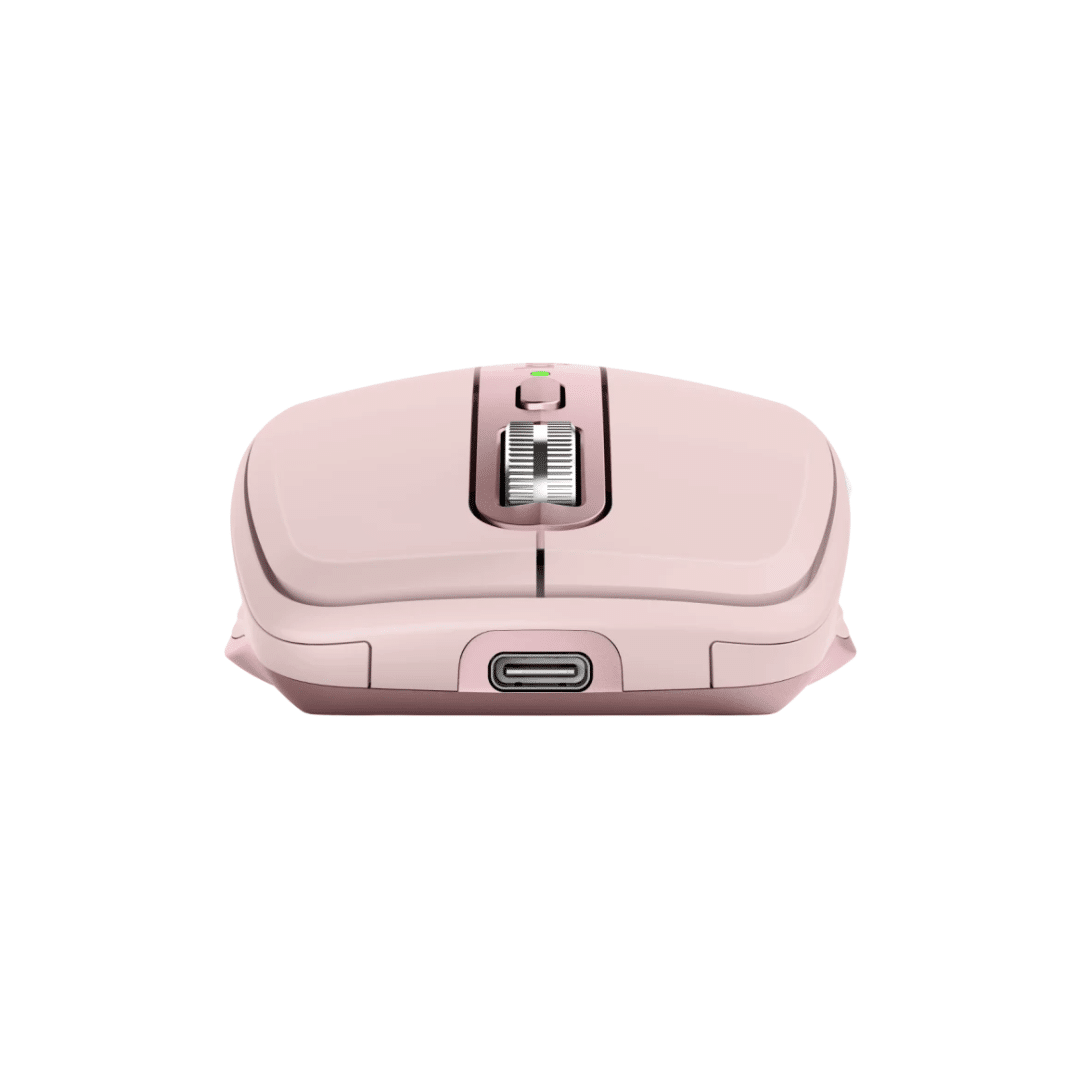 Logitech MX Anywhere 3S Souris sans fil Bluetooth – Rose (910-006931)