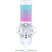 HyperX QuadCast S Blanc – Microphone USB RGB Streaming — Connecto.ma