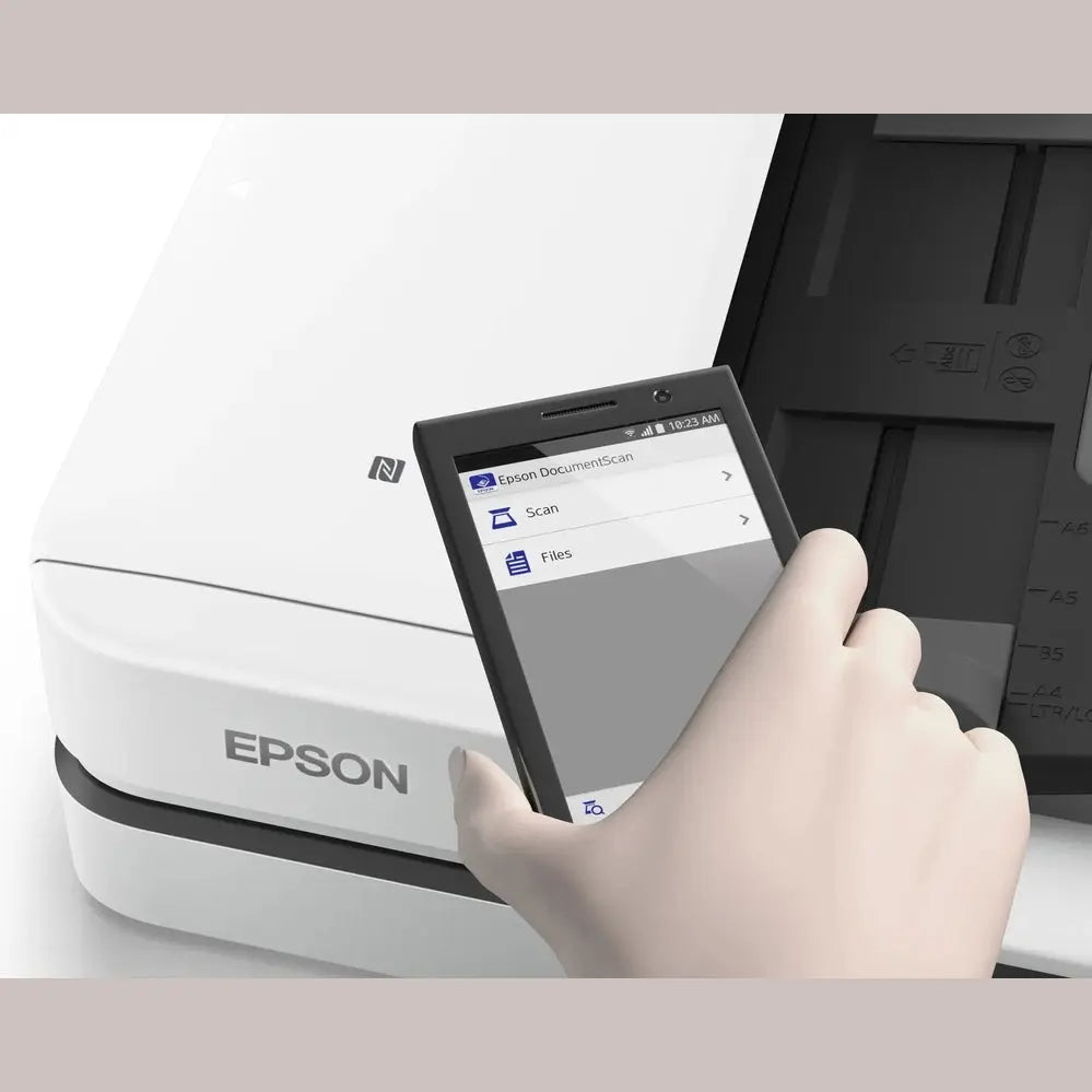 SCANNER À PLATEAU EPSON WORKFORCE DS-1660W — vue 3 — Connecto.ma