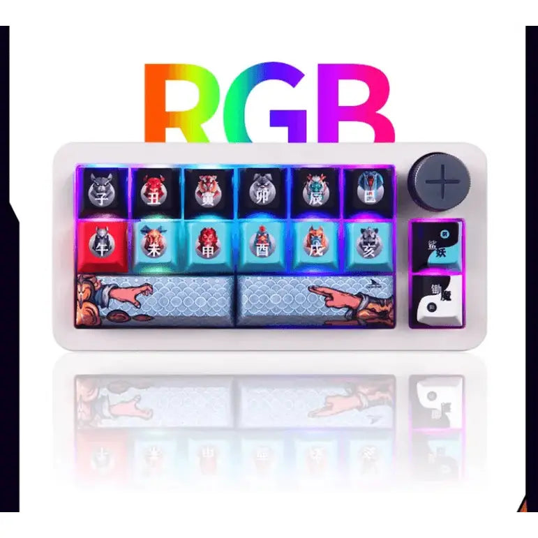 Clavier mécanique Darmoshark SK16 QMK à 16 touches DarmoSharkMaroc | Connecto.ma