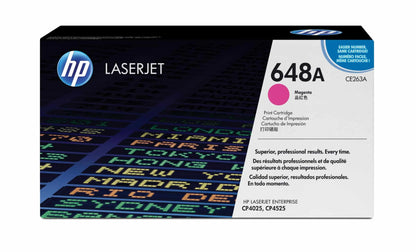HP 648A Magenta  – Toner HP LaserJet d’origine (CE263A) Connecto.ma
