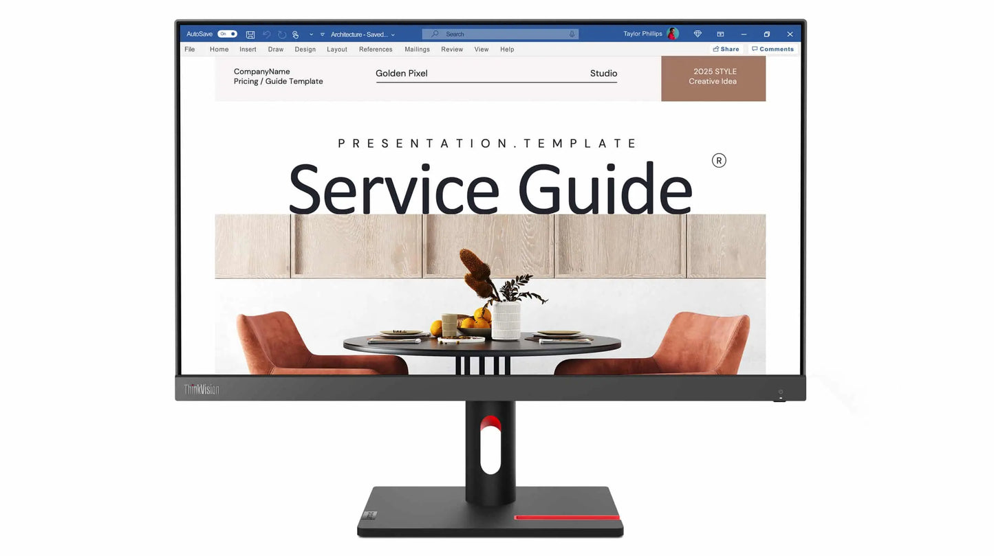 Moniteur Écran Lenovo ThinkVision S24i-30 23.8 » (63DEKAT3EU) Lenovo