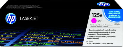 HP 125A Magenta – Toner HP LaserJet d’origine (CB543A) Connecto.ma