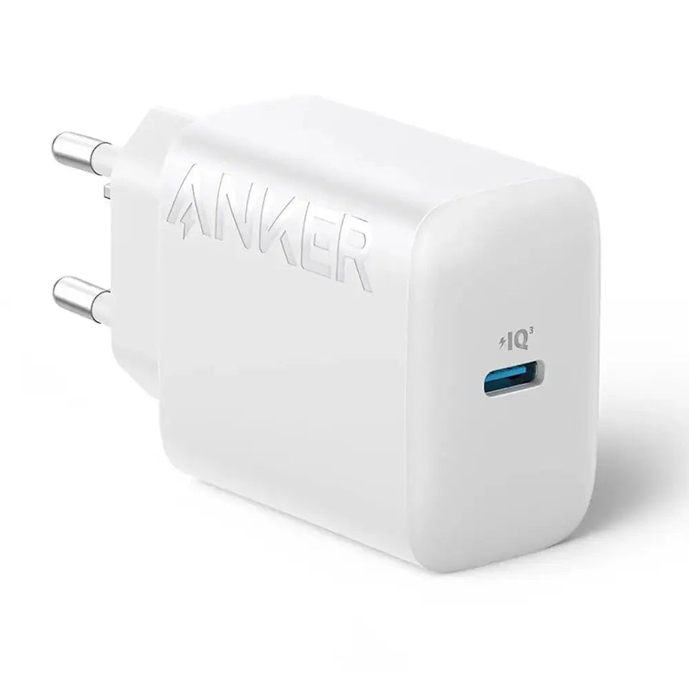 Anker chargeur mural 20W USB-C - Blanc — Connecto.ma