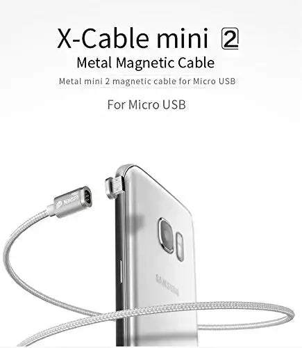 Câble magnétique Wsken Mini2 Micro USB - Lightning — vue 2 — Connecto.ma