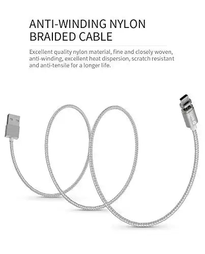 Câble magnétique Wsken Mini2 Micro USB - Lightning — vue 3 — Connecto.ma