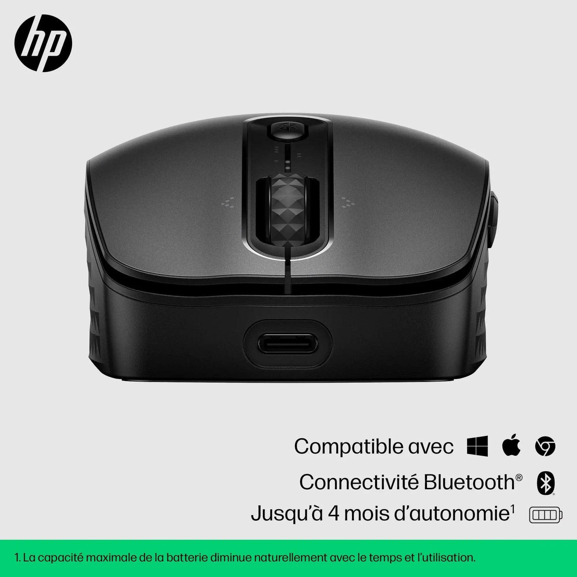 HP 690 Souris sans fil Bluetooth (7M1D4AA) Connecto.ma