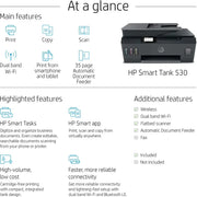 HP Smart Tank 530 Imprimante multifonction à réservoirs rechargeables — vue 10 — Connecto.ma
