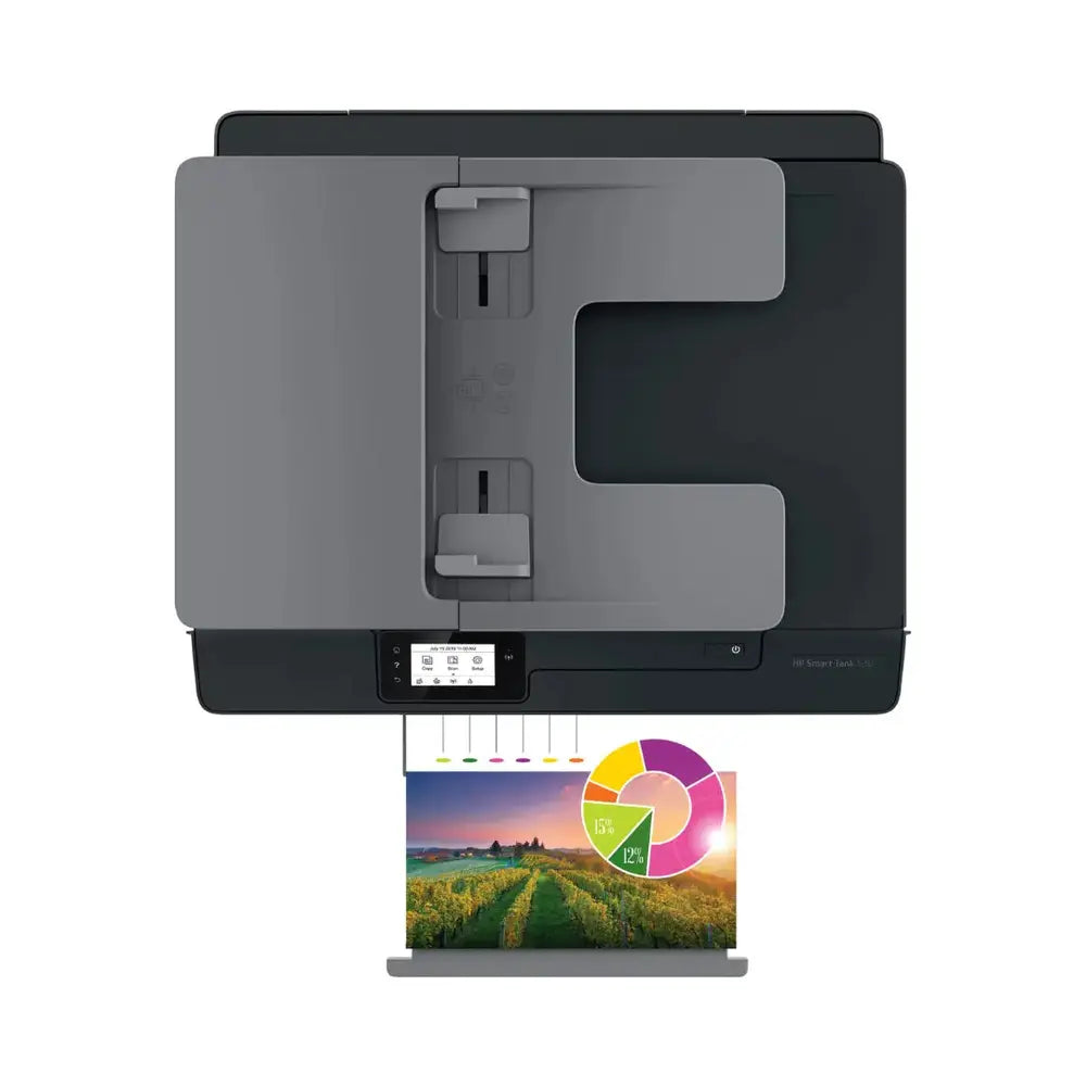 HP Smart Tank 530 Imprimante multifonction à réservoirs rechargeables — vue 5 — Connecto.ma