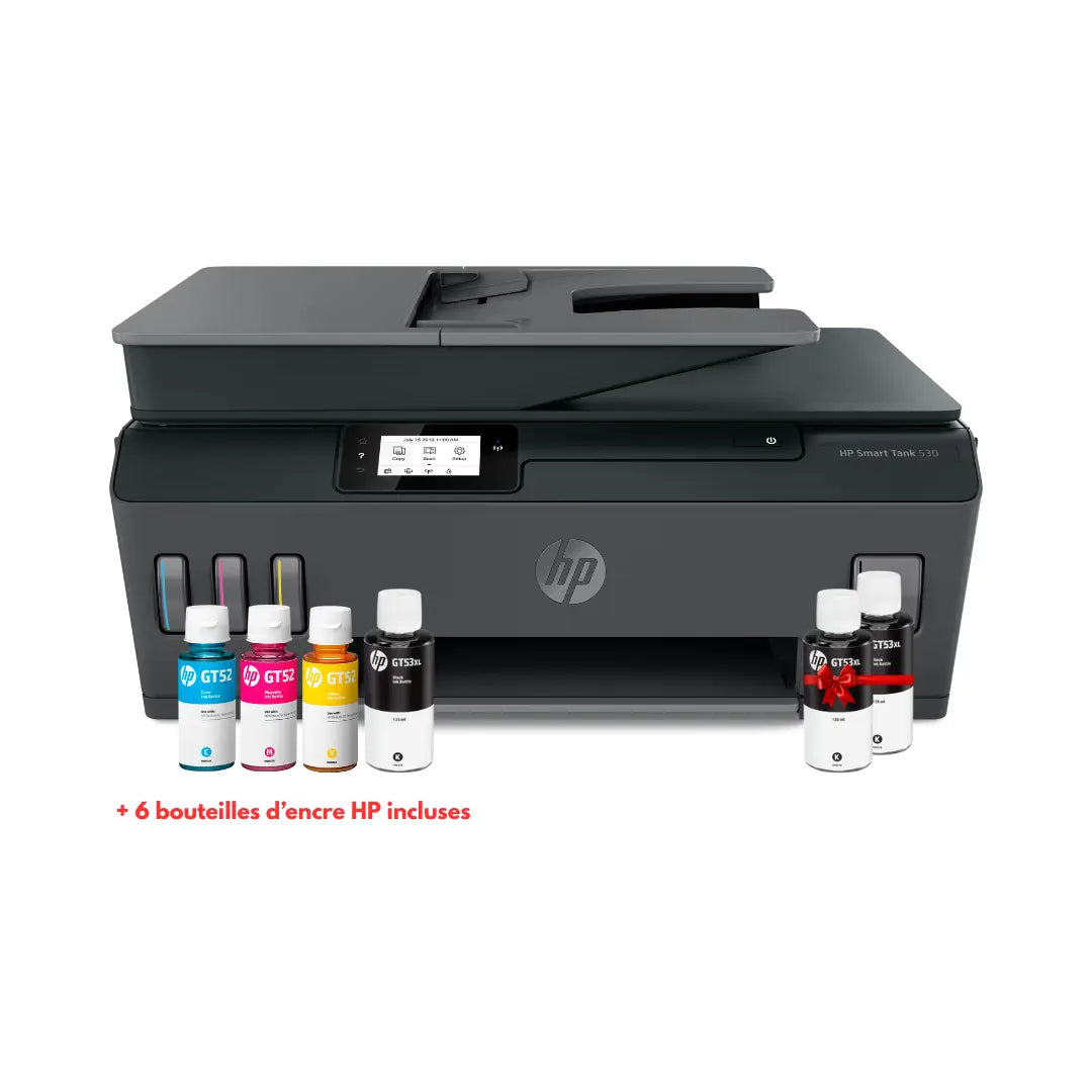 HP Smart Tank 530 Imprimante multifonction à réservoirs rechargeables (4SB24A) Connecto.ma