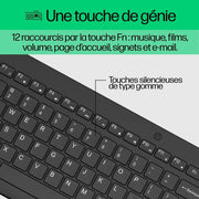 COMBINAISON SOURIS ET CLAVIER SANS FIL HP 330 — vue 4 — Connecto.ma