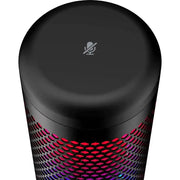 HyperX QuadCast S Noir – Microphone USB RGB Streaming — vue 3 — Connecto.ma