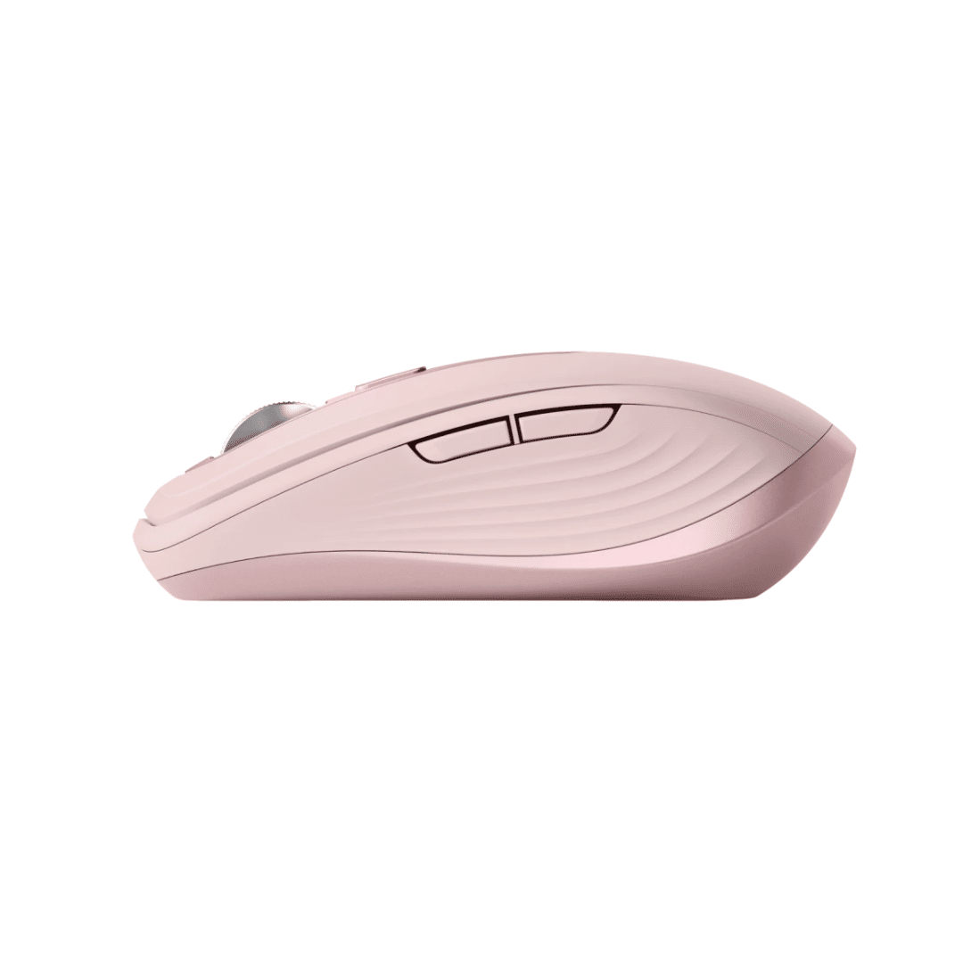 Logitech MX Anywhere 3S Souris sans fil Bluetooth – Rose (910-006931)