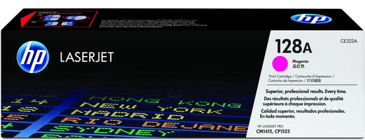 HP 128A Magenta – Toner HP LaserJet d’origine (CE323A) Connecto.ma