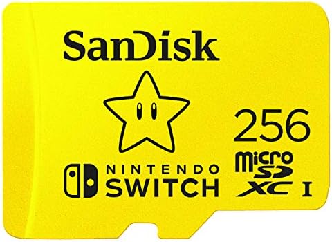 Carte microSDXC™ SanDisk 256 Go, pour Nintendo Switch™