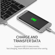 Câble magnétique Wsken Mini2 Micro USB - Lightning — vue 5 — Connecto.ma