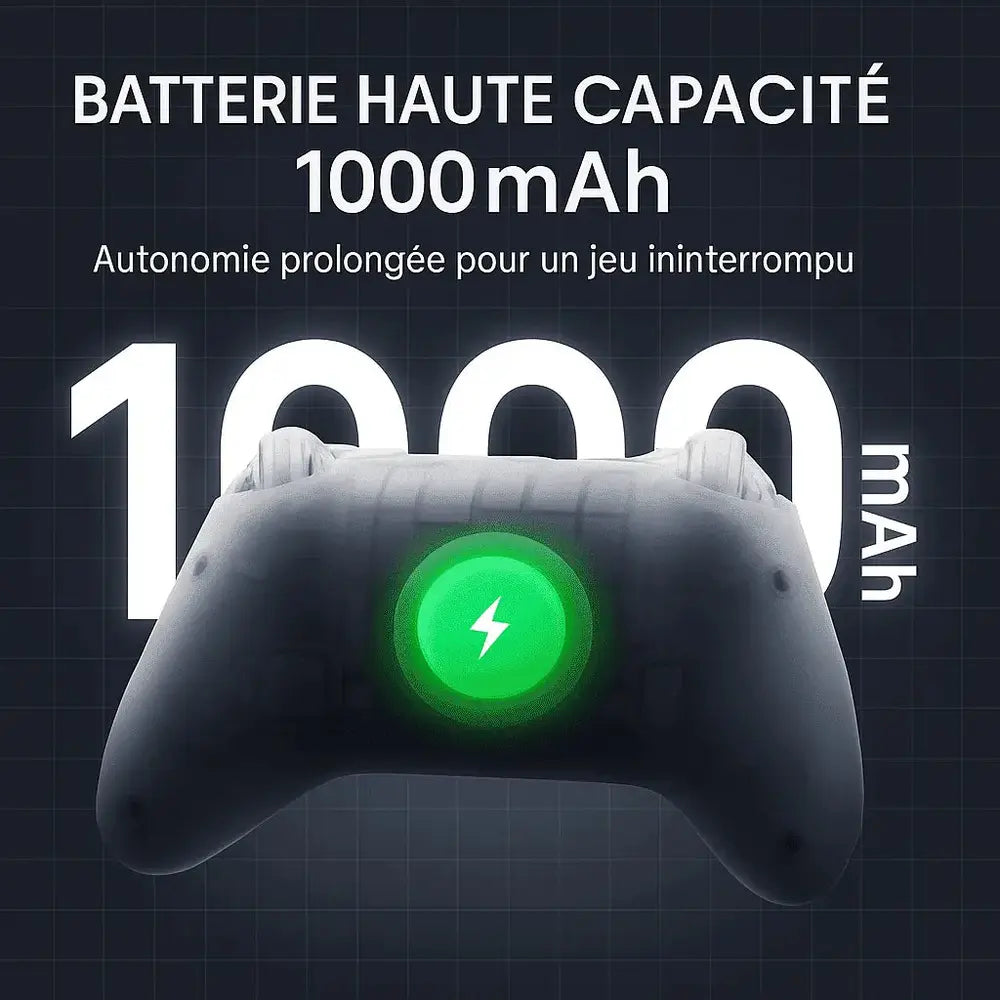 Manette de jeu Machenike G3v2 sans fil haute performance – Batterie longue durée & ultra-faible — vue 3 — Connecto.ma