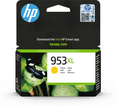 Cartouche d’encre HP 953XL – Jaune (F6U18AE) Hewlett Packard